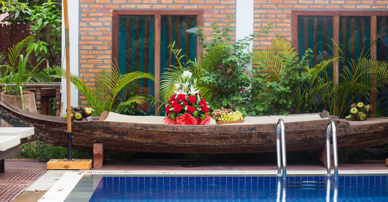 Malu Khmer Villa Sziemreap Kültér fotó