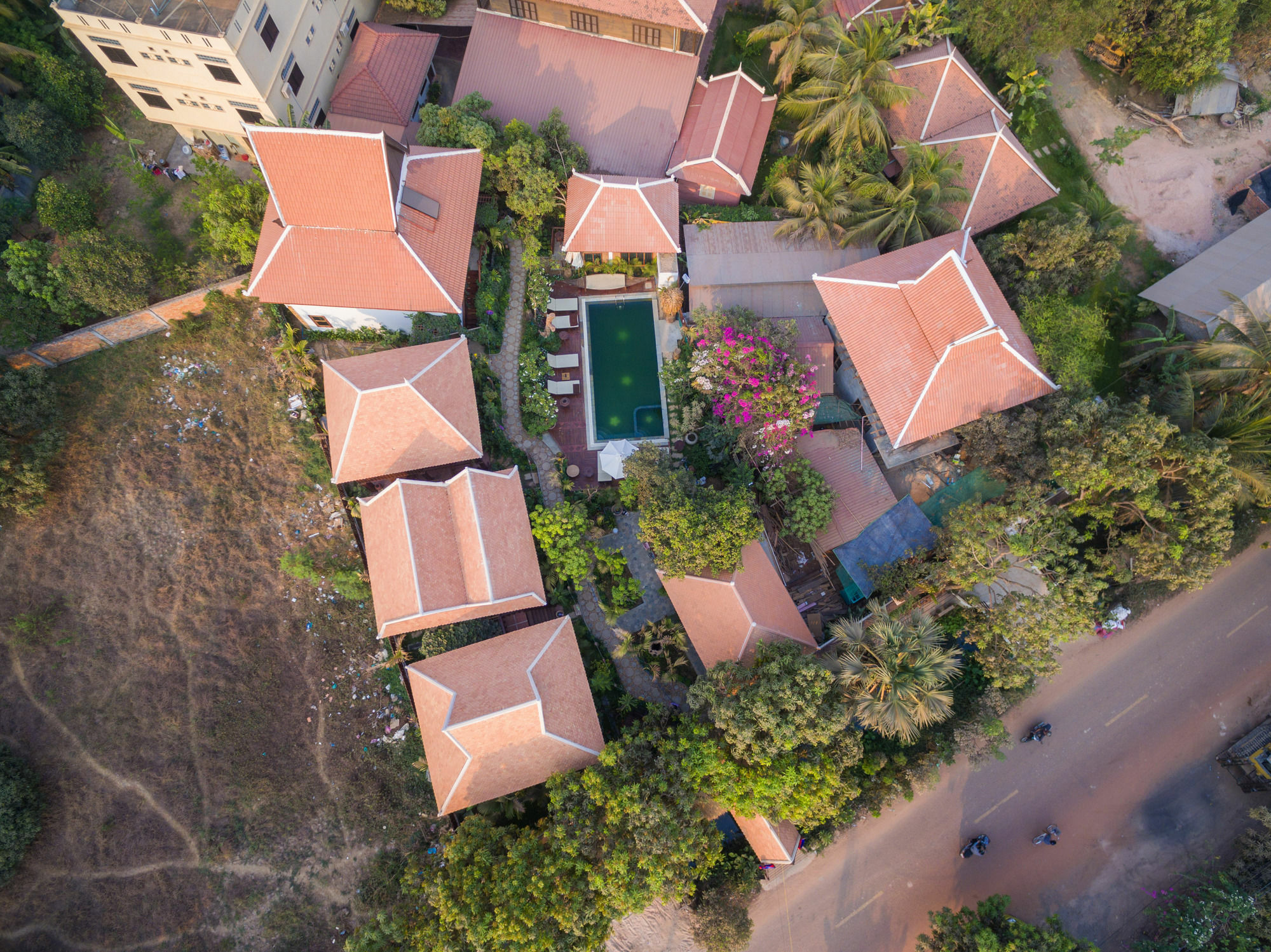 Malu Khmer Villa Sziemreap Kültér fotó