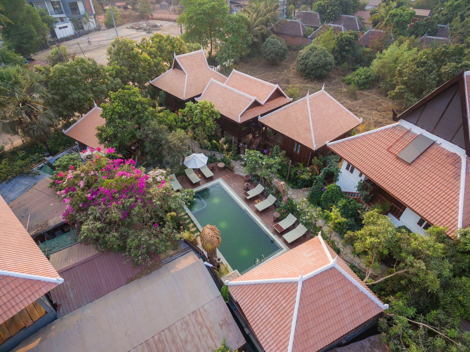 Malu Khmer Villa Sziemreap Kültér fotó